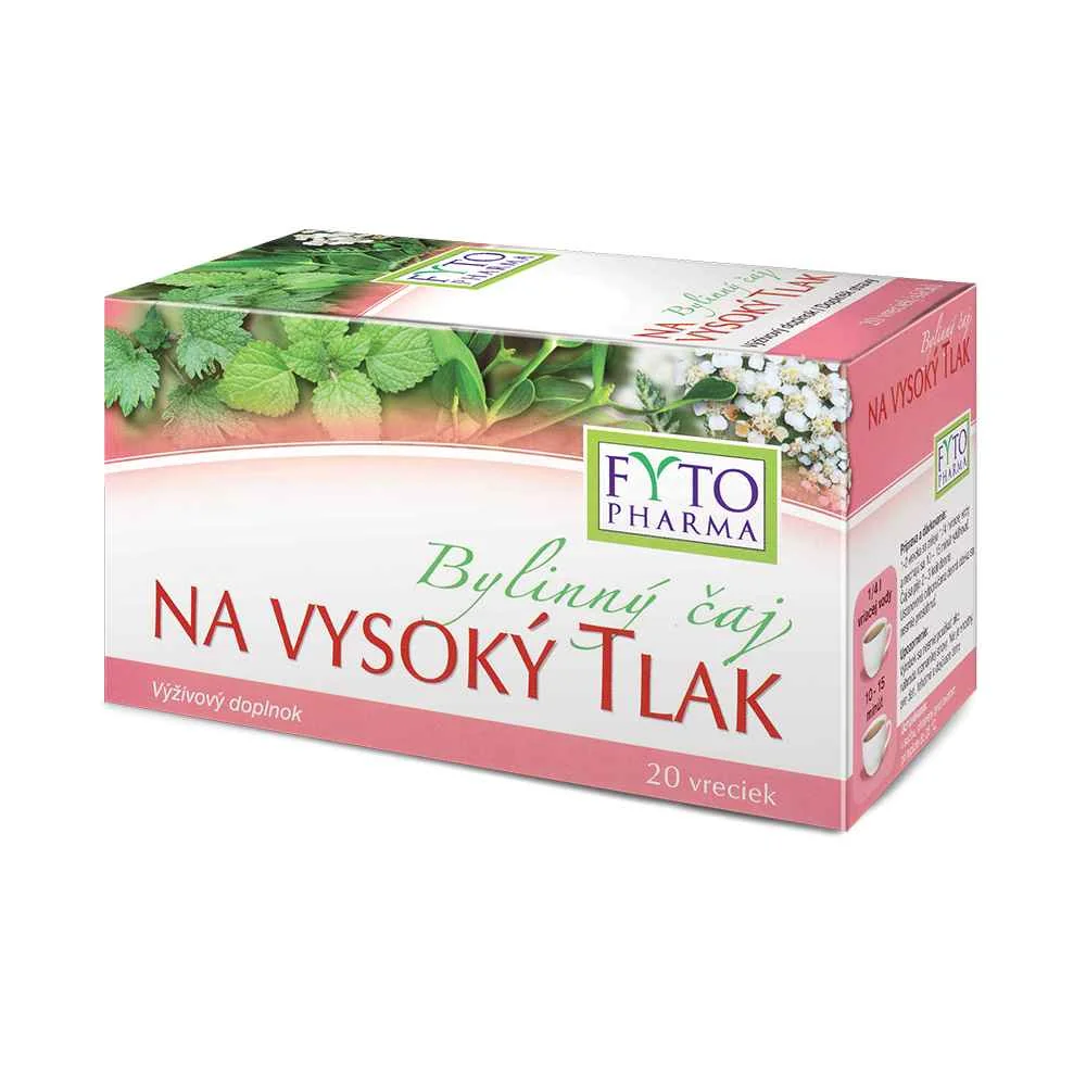 FYTO Bylinný čaj NA VYSOKÝ TLAK 20×1,25 g, čaj