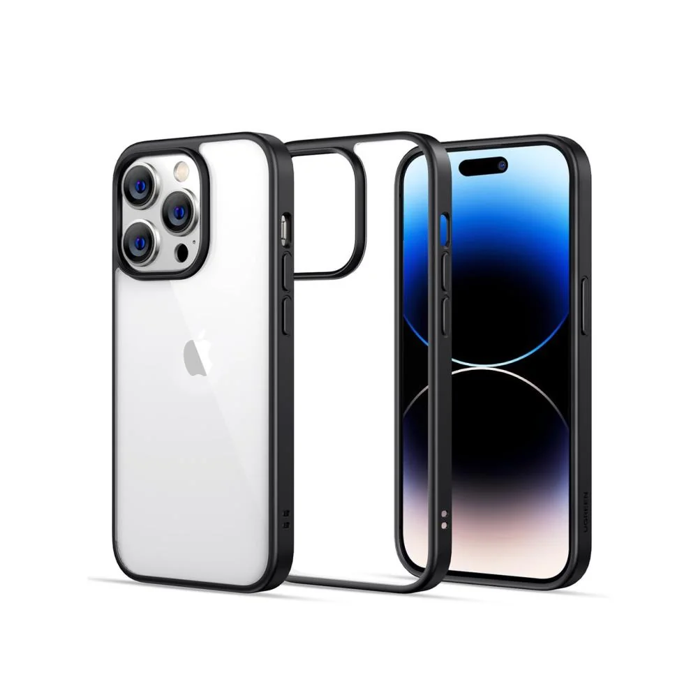 Ochranné gélové puzdro pre Apple iPhone 14 Pro - Čierna
