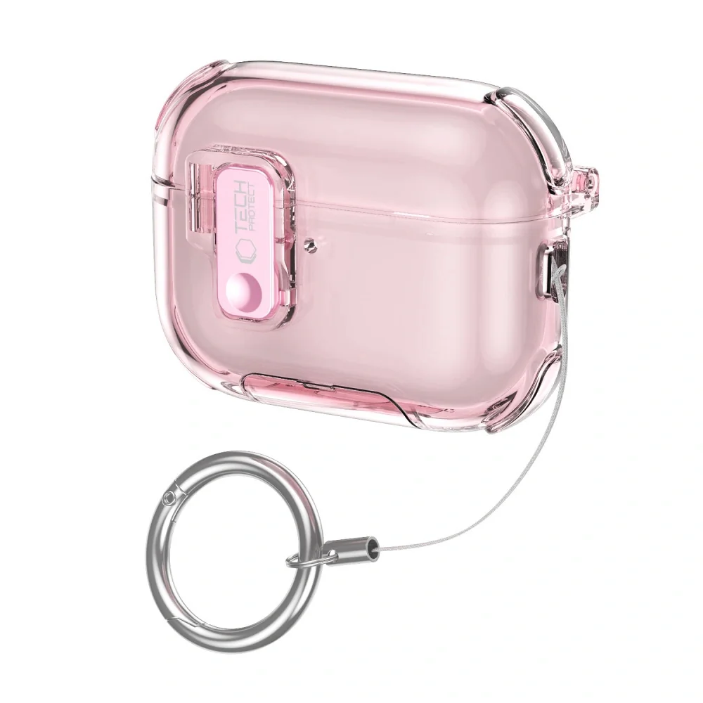 Tech-Protect Bounce Pro puzdro na Apple AirPods Pro 3, ružové