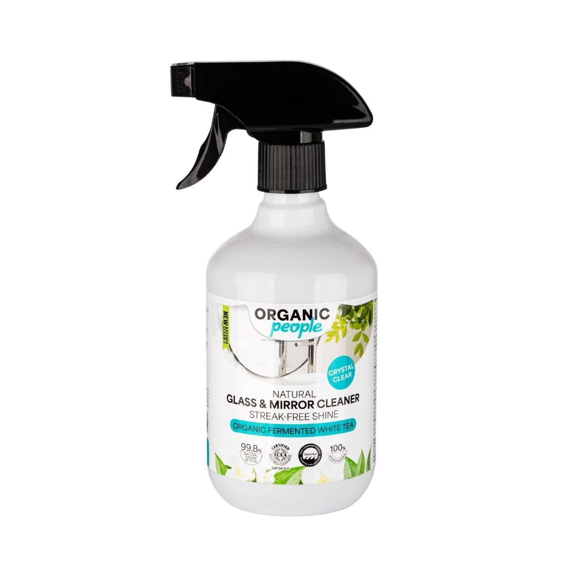 Prírodný čistič na sklo a zrkadlá - 500 ml - Organic People