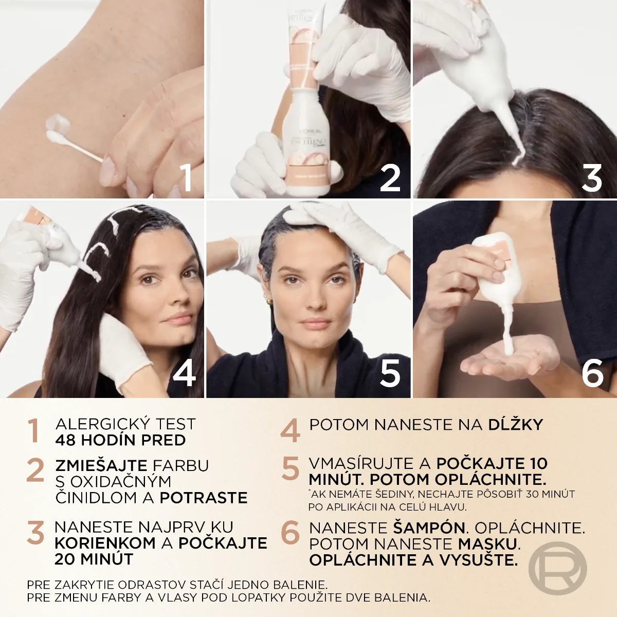 L'Oréal Paris Excellence Nudes Copper 4UR Univerzálna tmavočervená 1×1 ks, permanentná farba na vlasy