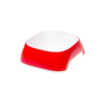 Ferplast Miska Glam Small Red Bowl 1×1 ks, plastová miska pre psy a mačky