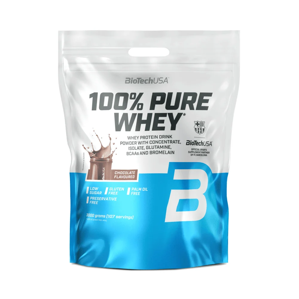 BioTech USA 100% Pure Whey 3000 g čokolády 3000 g