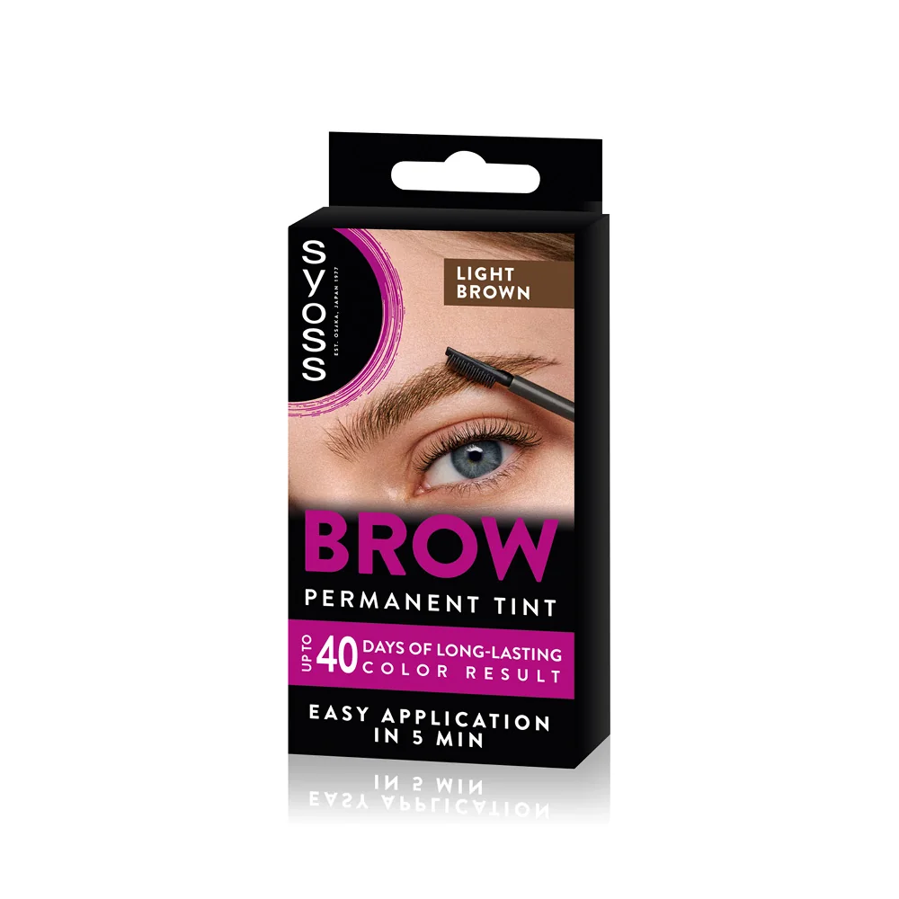 Syoss Brow Tint farba na obočie Svetlohnedý 1×1 ks, farba na obočie