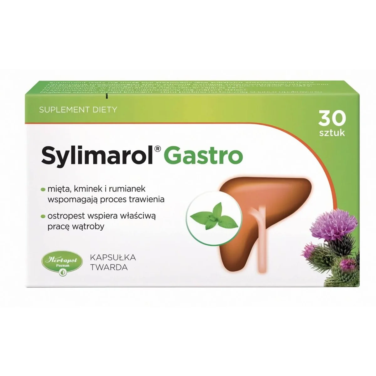 Herbapol Sylimarol Gastro 30 kapsúl