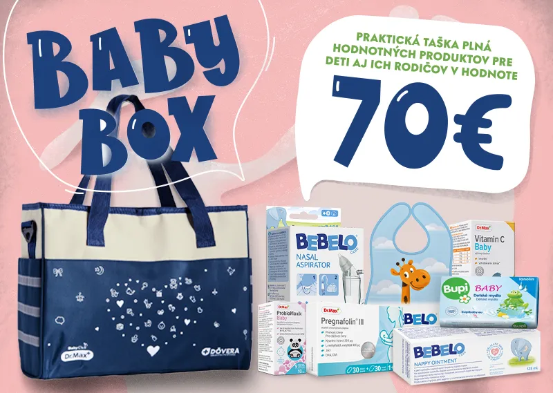 BabyBox (Pre BabyBox zadarmo zadajte poukážku do poľa "Mám zľavový kód") 1×1 ks,