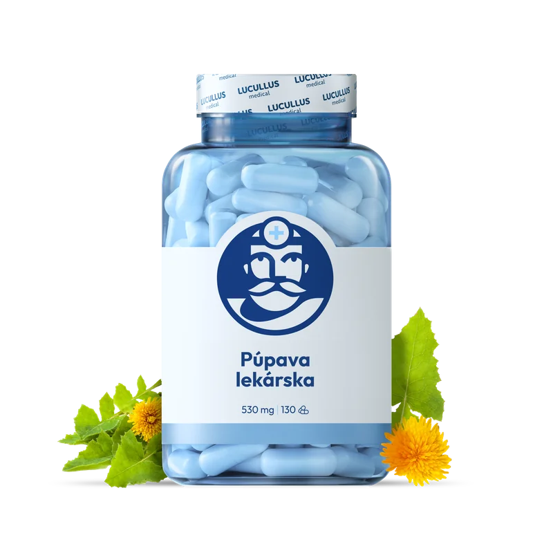 Dr. LUCULLUS Púpava lekárska 2× 60 kapsúl