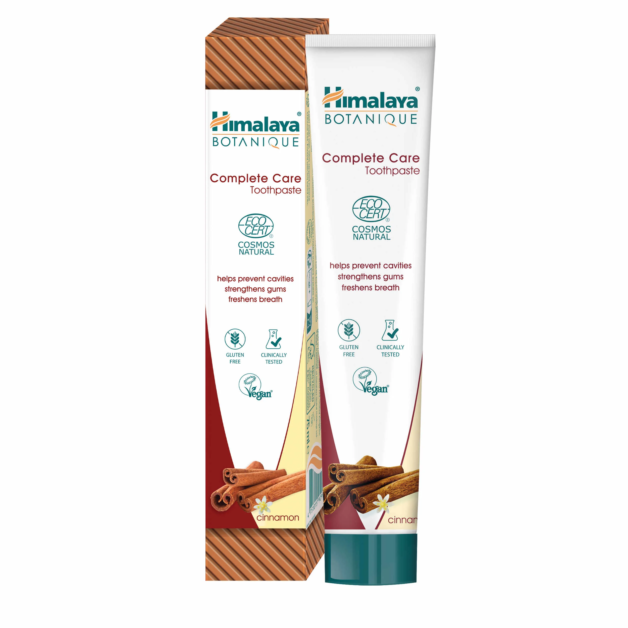 Himalaya Botanique zubná pasta Complete Care - škorica 75 ml