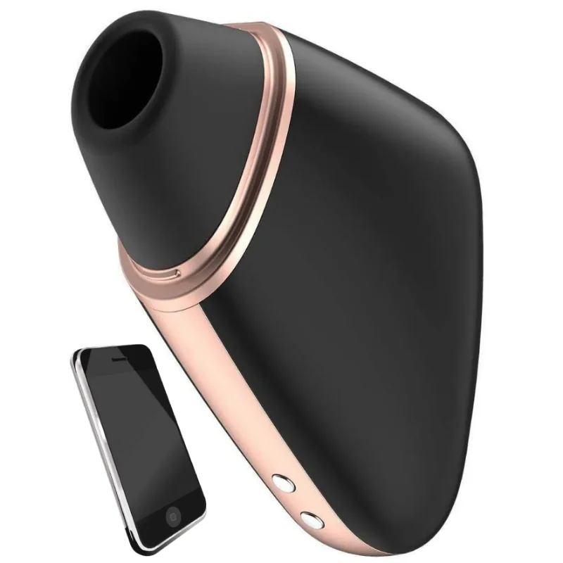 Satisfyer Love Triangle tlakový stimulátor Čierna
