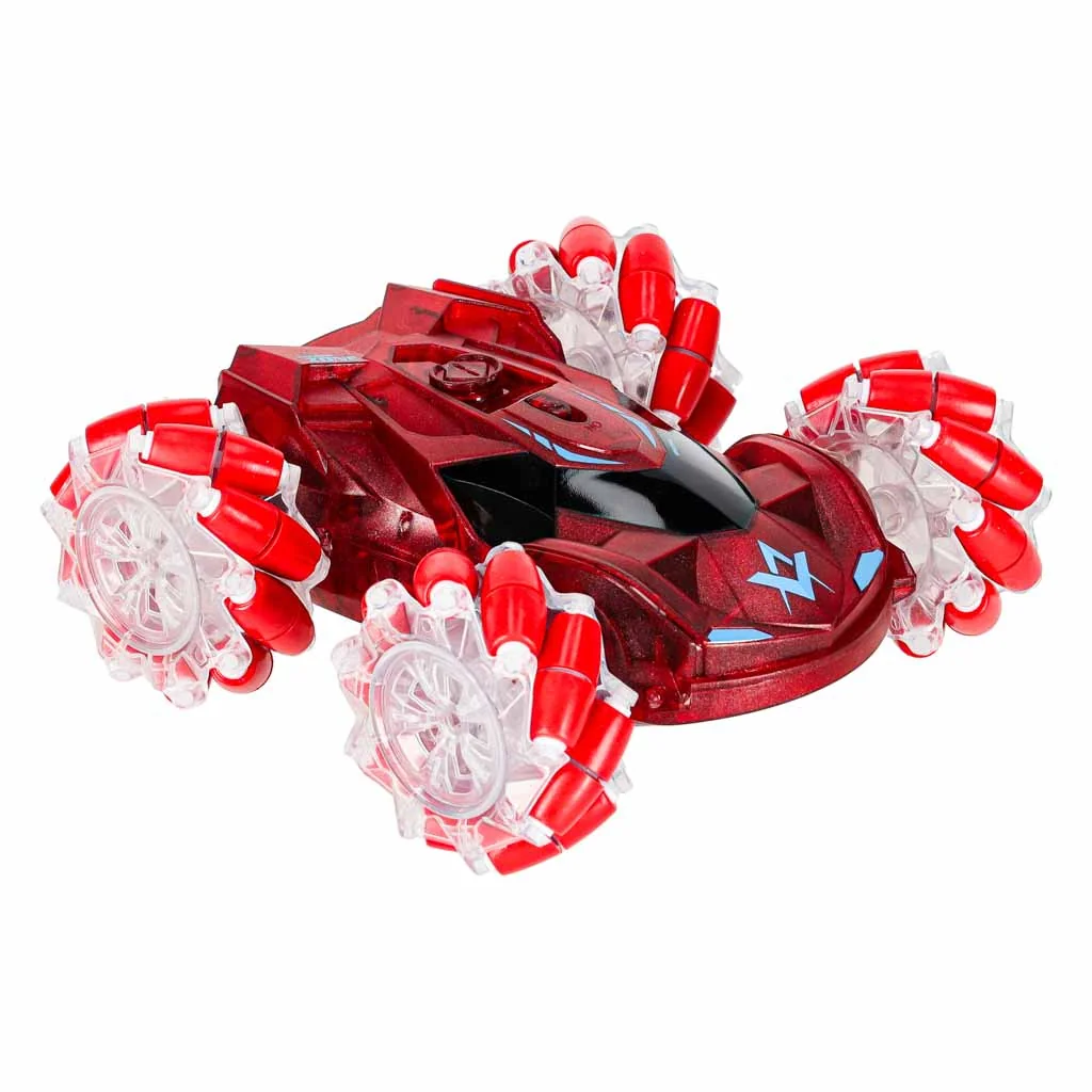 Diaľkovo RC ovládané driftovacie terénne auto 360° červené