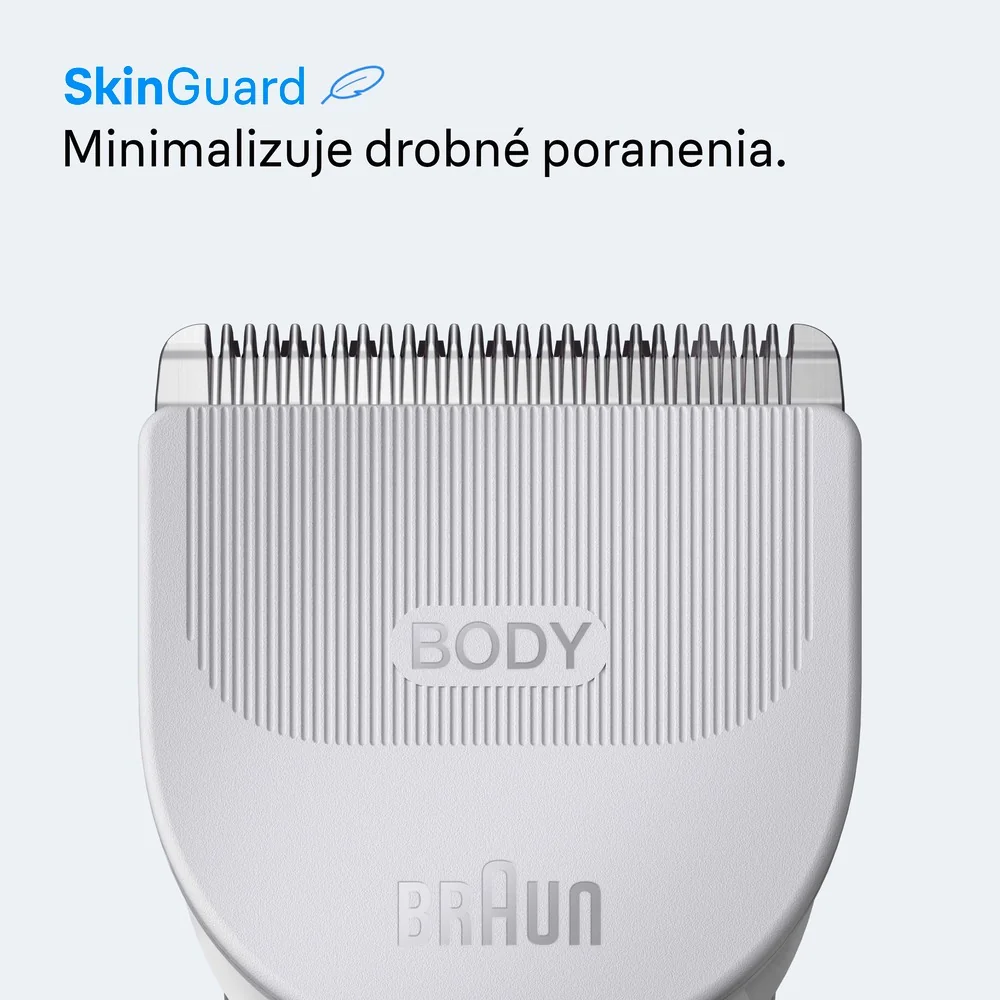 Braun BG3500 Series 3 súprava na starostlivosť o telo, 2 nadstavce na úpravu, vodoodolná 1 set