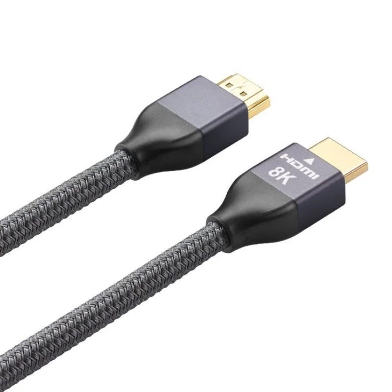 MG kábel HDMI 2.1 8K / 4K / 2K 5m, strieborný