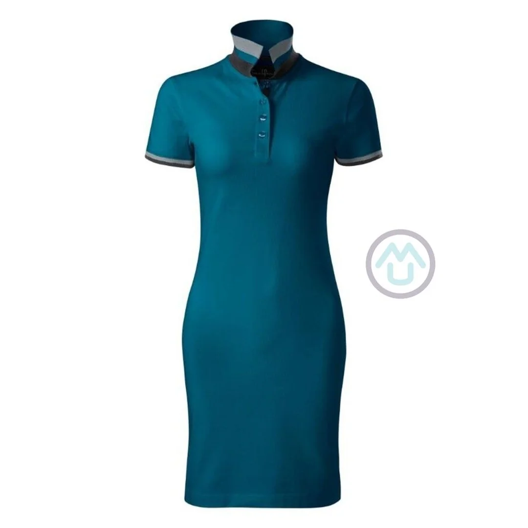 Polo šaty PREMIUM - karibské 2XL