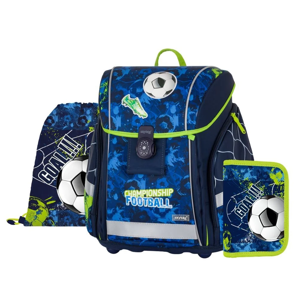 Školský set PREMIUM LIGHT Futbal 3 ks 3-dielna súprava