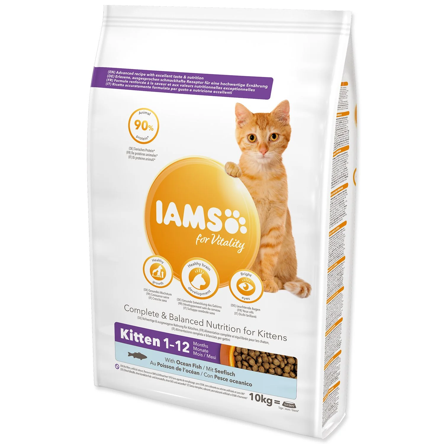 Krmivo Cat Kitten Ocean Fish 10kg 10kg