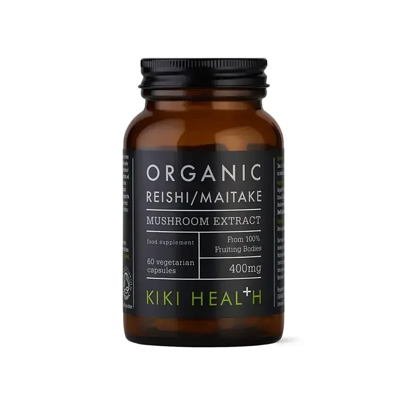 KIKI Health Maitake & Reishi komplex, 60 kapsúl