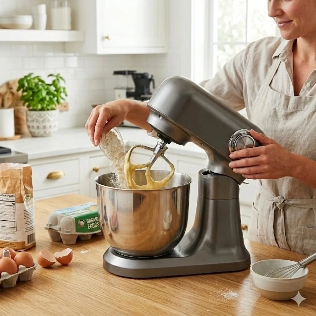 Livefy Chef planetárny kuchynský robot 1500 W, 5L, čierny