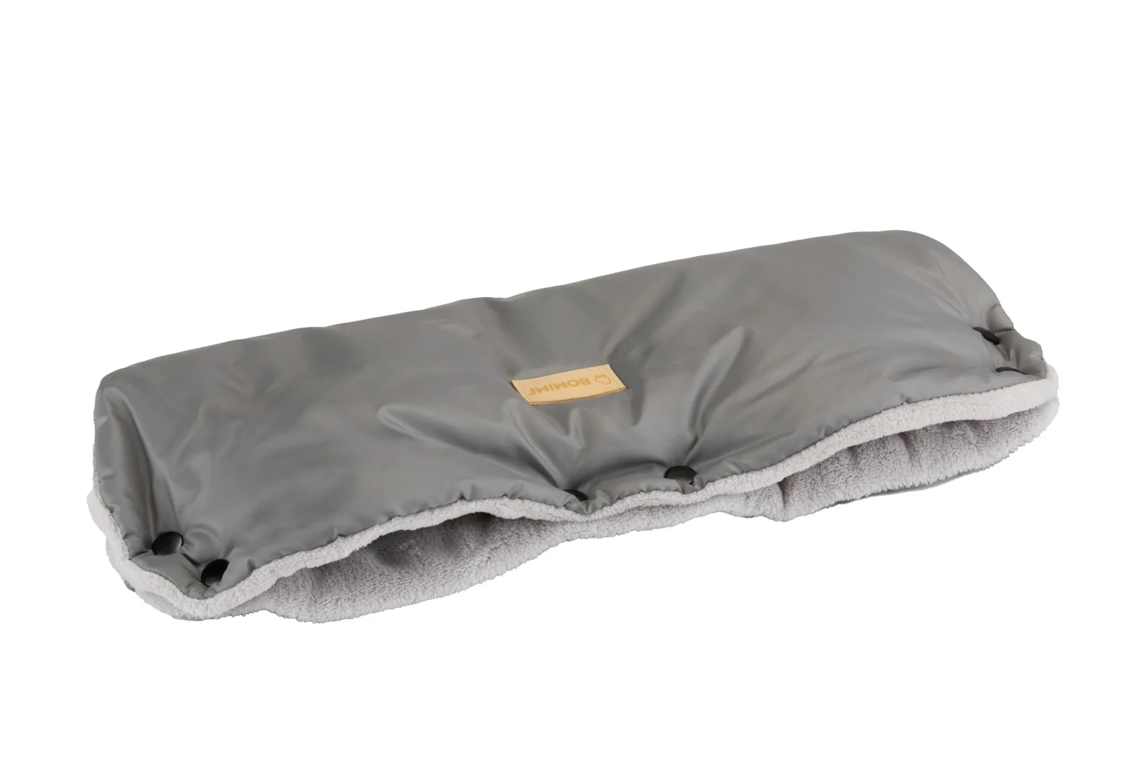 Bomimi FLAPI PREMIUM rukávnik na kočík, sivý