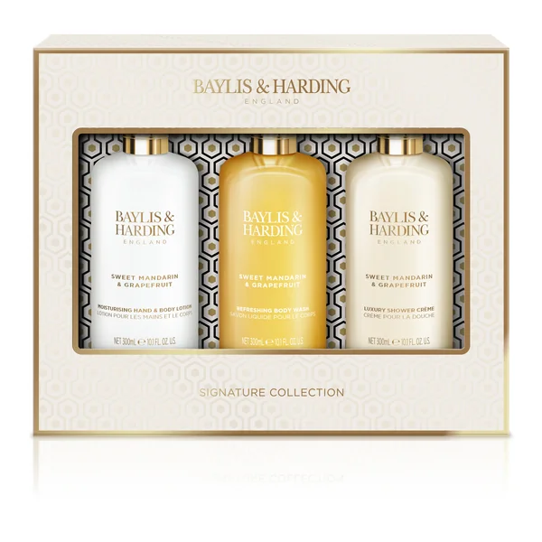 Baylis and Harding Sada starostlivosti o telo Mandarínka 1×3 ks, darčeková sada
