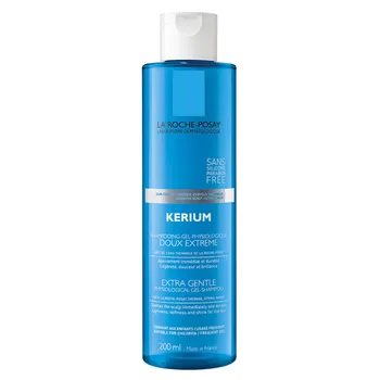 LA ROCHE-POSAY Kerium Extrémne jemný fyziologický šampón na citlivú vlasovú pokožku 200 ml fyziologický gél - šampón (M7813300) 1x200 ml