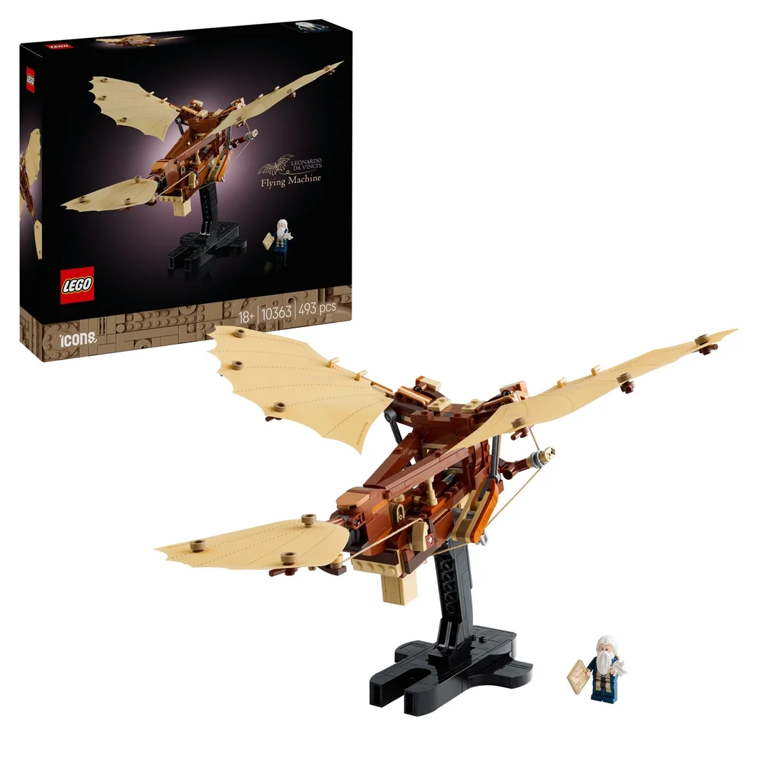 LEGO® Icons 10363 Lietajúci stroj Leonarda da Vinciho
