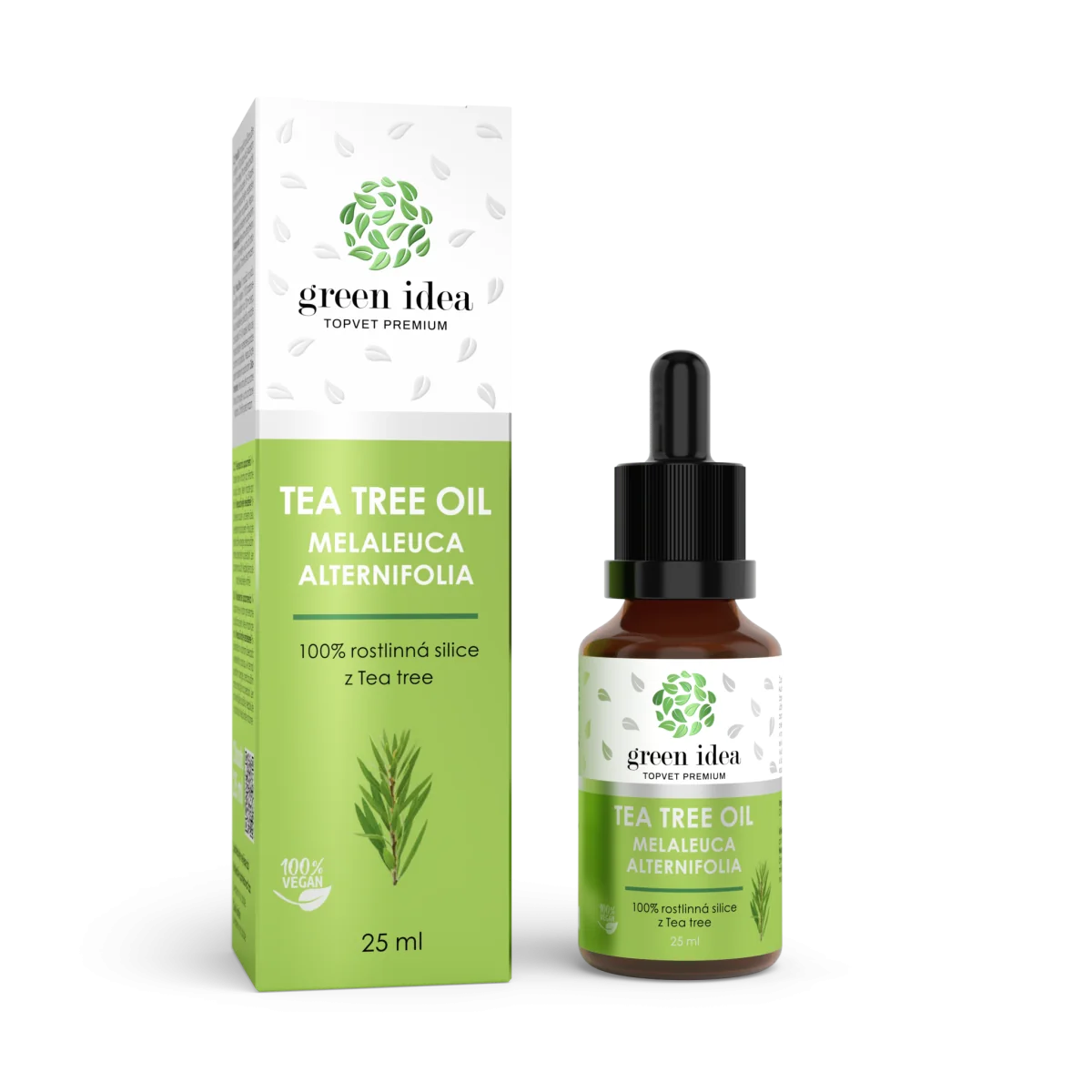 Tea tree oil - 100% silica 25 ml - Green idea