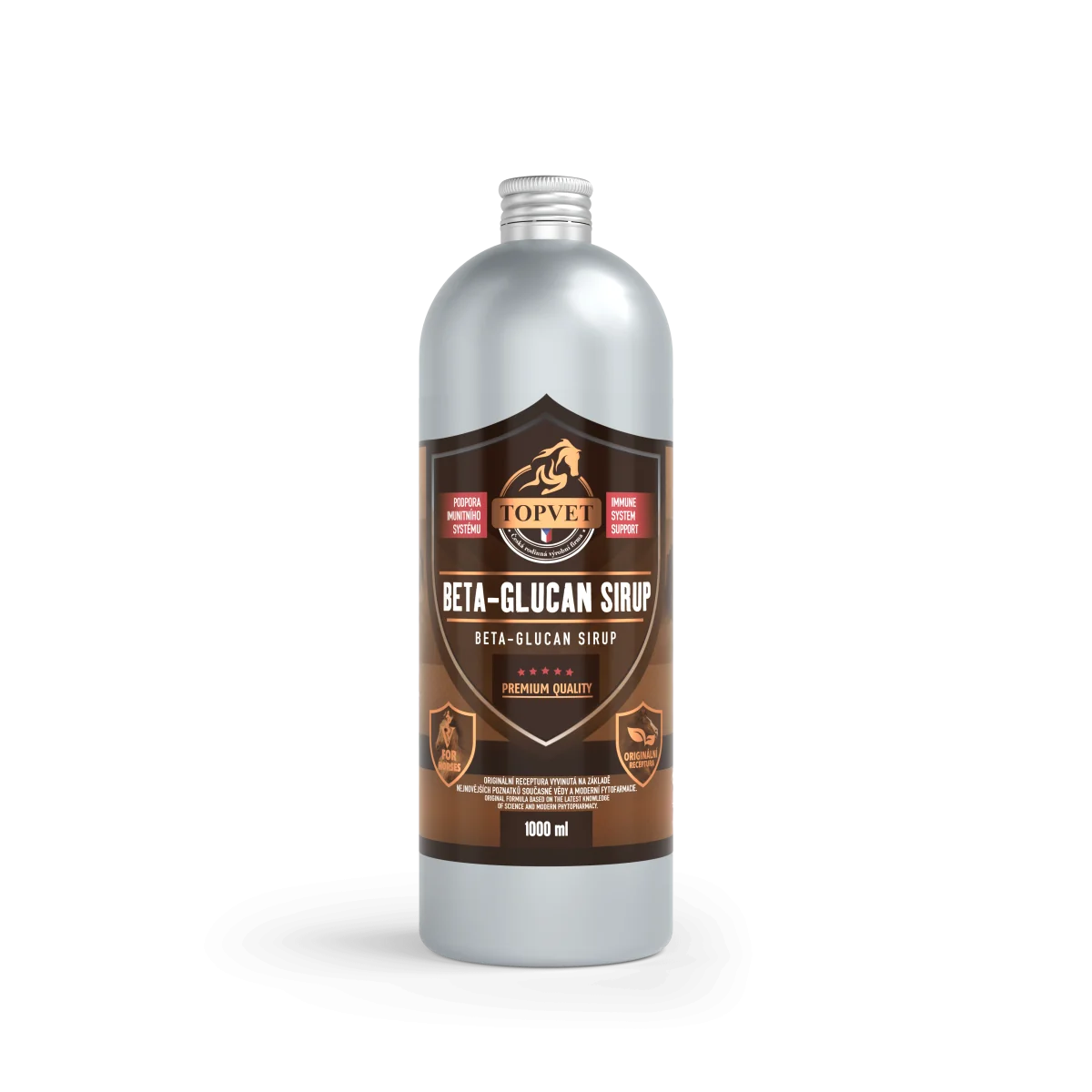 Sirup Beta-Glucan pre kone 1000 ml – Green idea