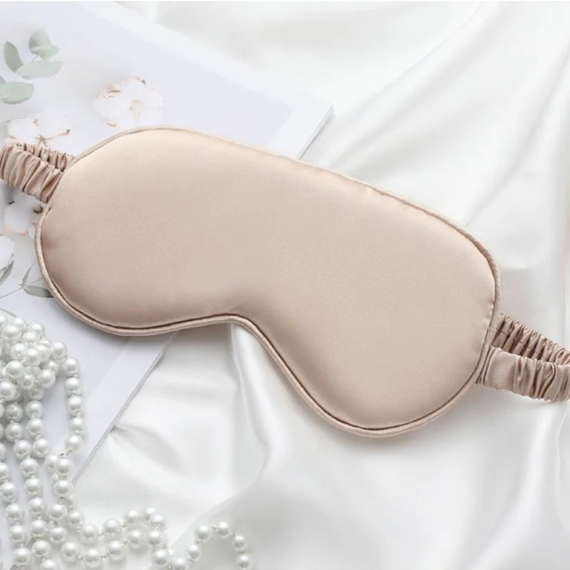Livefy maska na spanie Silk, béžová