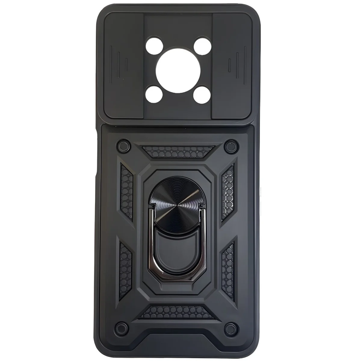 Hybrid Armor Camshield pre Huawei Nova Y90 - Čierna