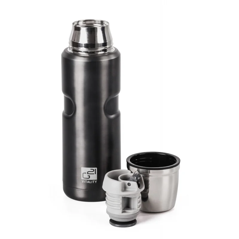 G21 Termofľaša na pitie, 500 ml, oceľovo šedá na pitie, 500 ml, oceľovo šedá G21TL05S