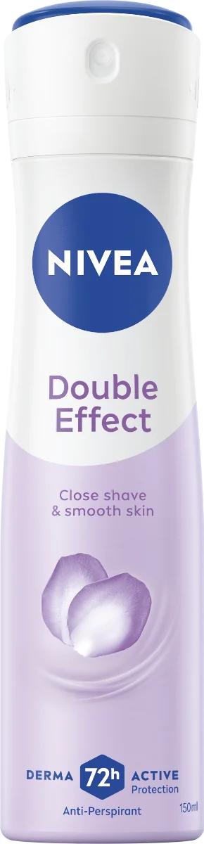 NIVEA Anti-perspirant Double Effect 1×150 ml, antiperspirant