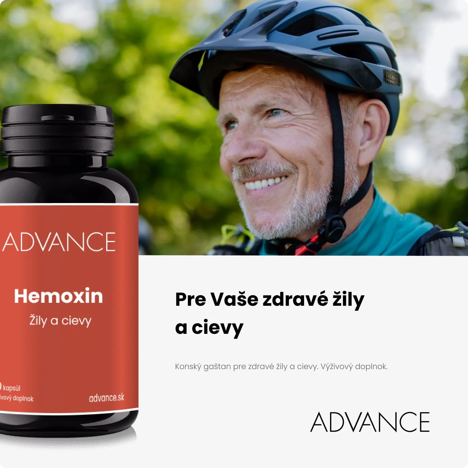 ADVANCE Hemoxin 60 kapsúl - žily a cievy 1×60 cps, výživový doplnok