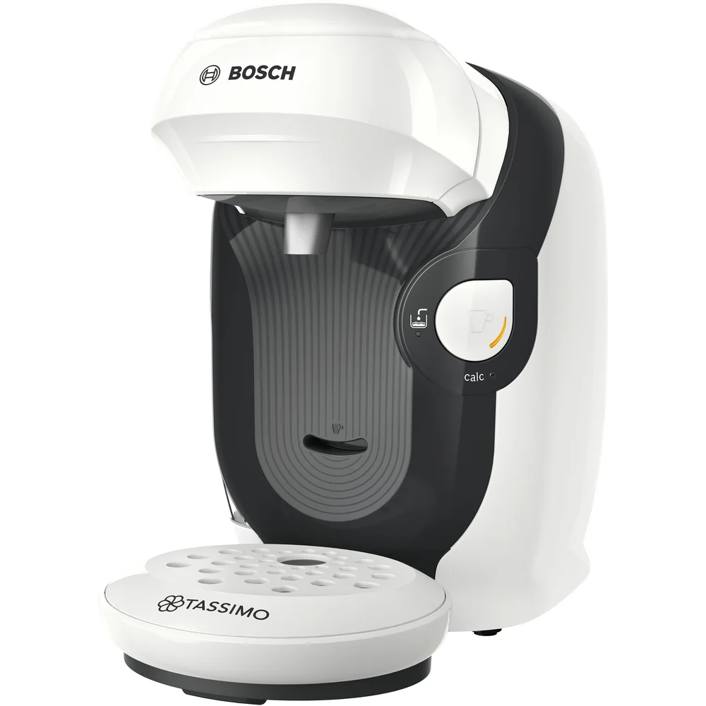Bosch Tas1104 Style Tassimo Bielo-Čierna 1×1 ks, kávovar na kapsuly