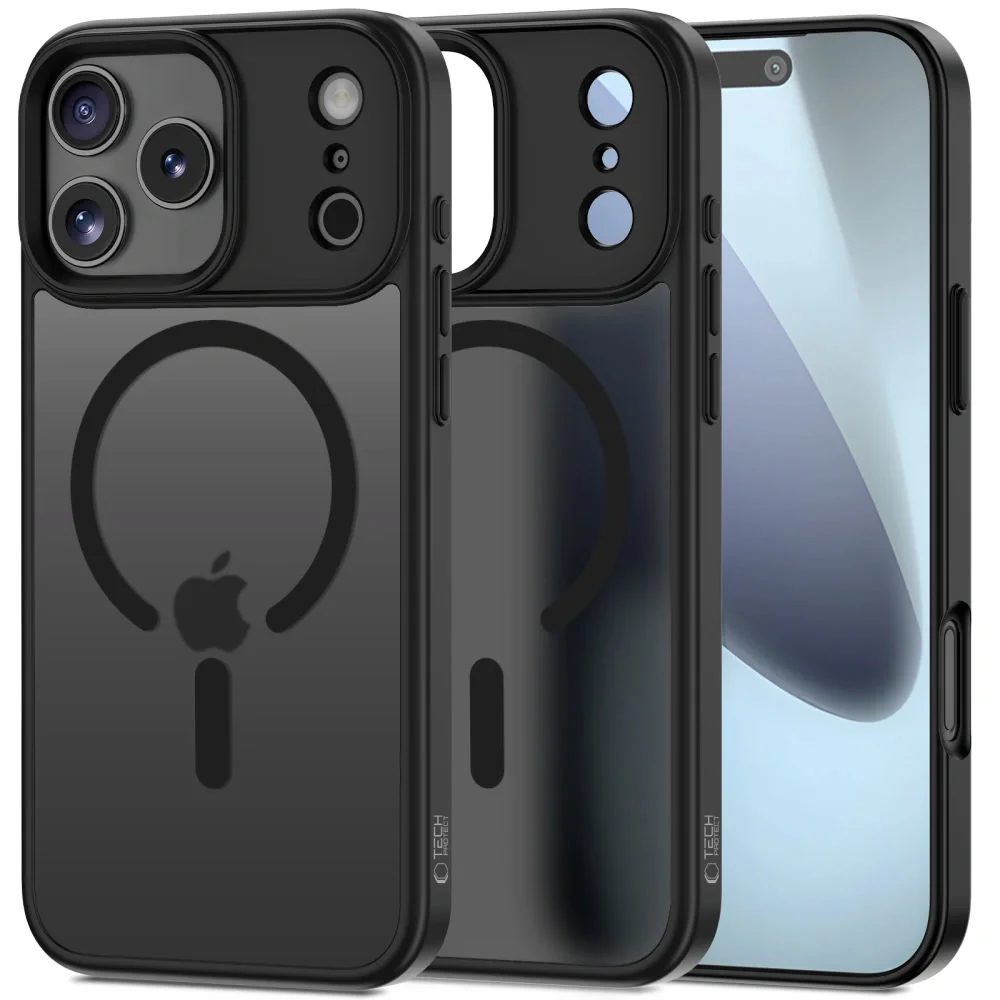 Tech-Protect MagMat MagSafe kryt na iPhone 17 Pro, čierny