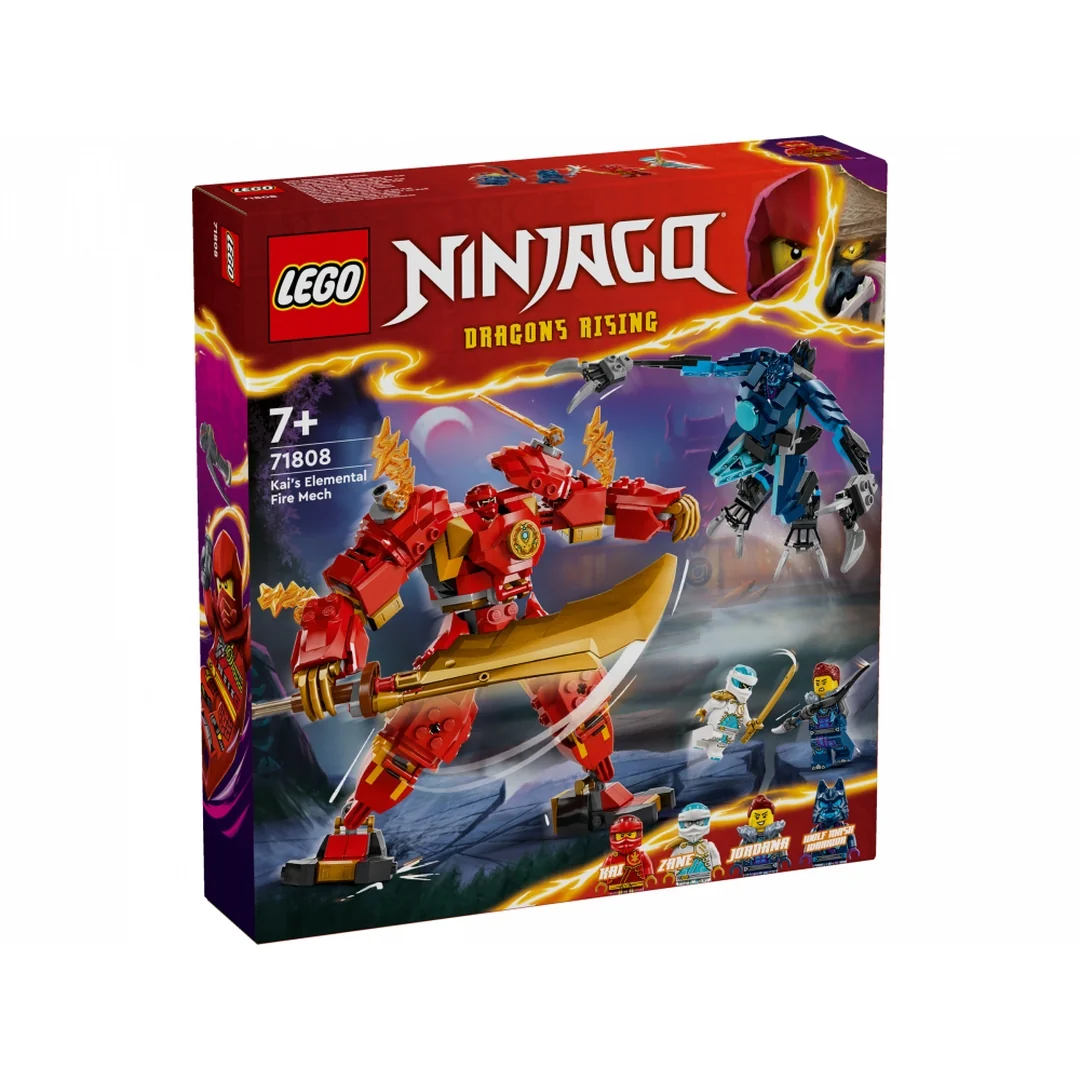 LEGO® Ninjago® 71808 Kaiov živelný ohnivý robot