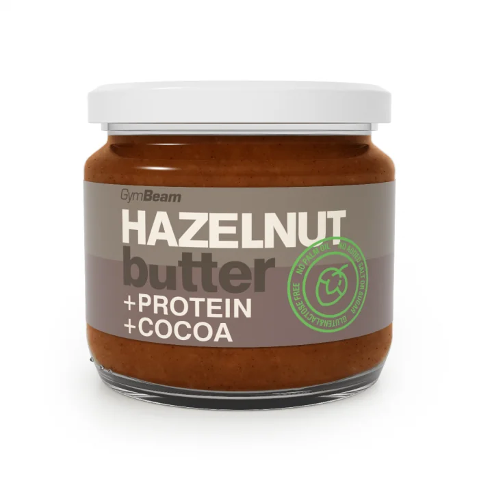 Gymbeam hazelnut spread bez prichute 340 g 1×340 g, orieškové maslo