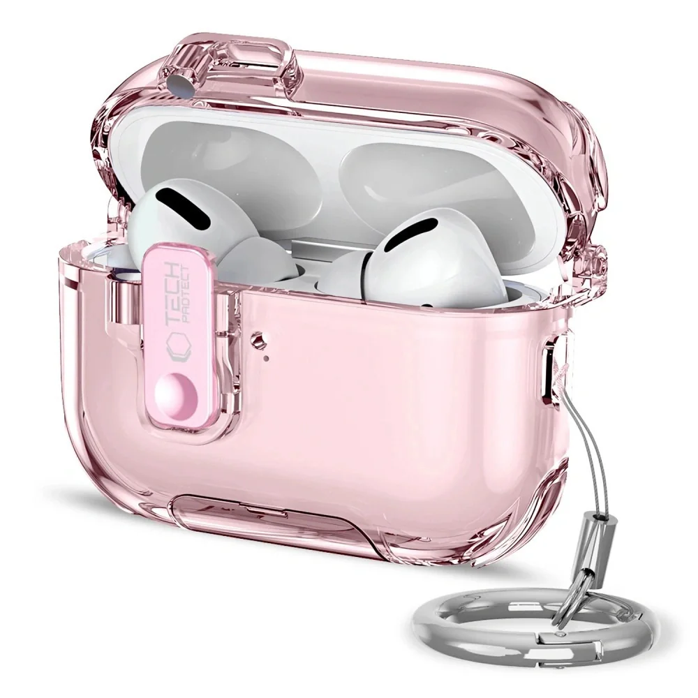 Tech-Protect Bounce Pro puzdro na Apple AirPods Pro 3, ružové