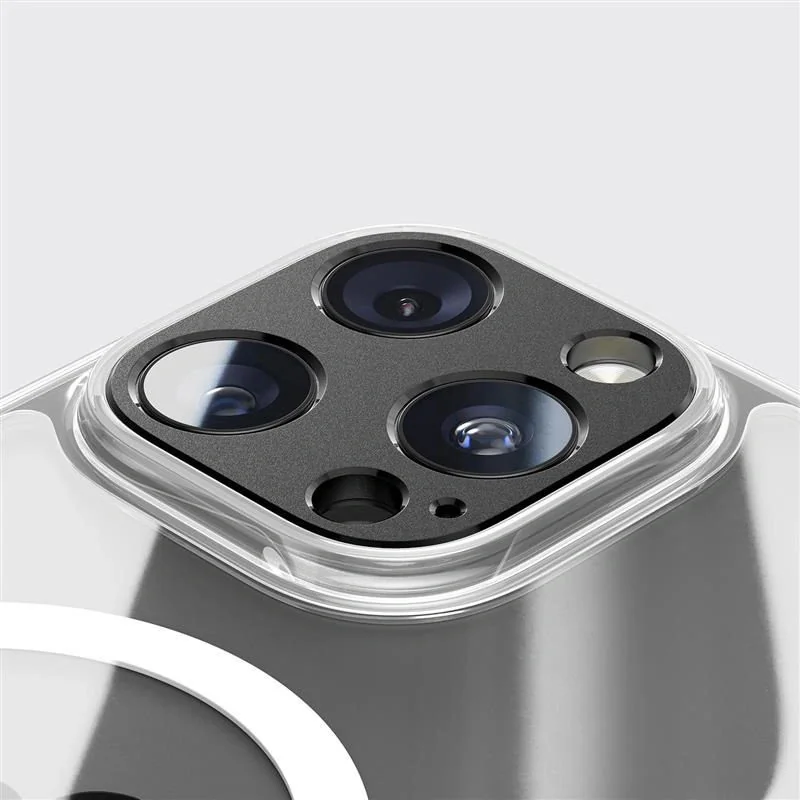 Tech-Protect CamAlloy Fit ochranné sklo na kameru na iPhone 17 Pro, či erne