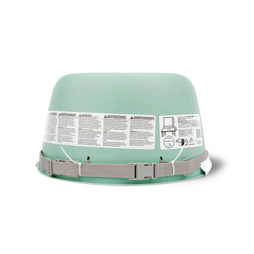 Podsedák na jedálenskú stoličku  Easy Clean Booster Green do 15KG