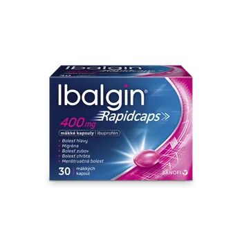 Ibalgin Rapidcaps 400 mg 1×30 cps, liek proti bolesti
