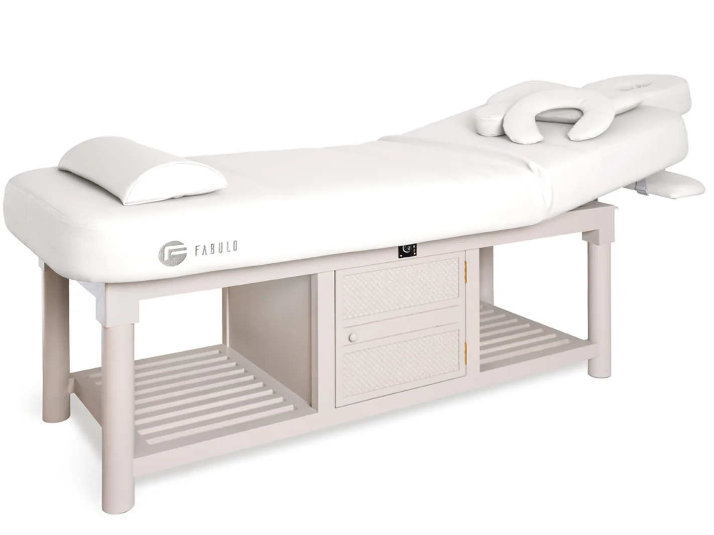 Pevné masážne lehátko s vyhrievaním Fabulo Spa Harmony 303