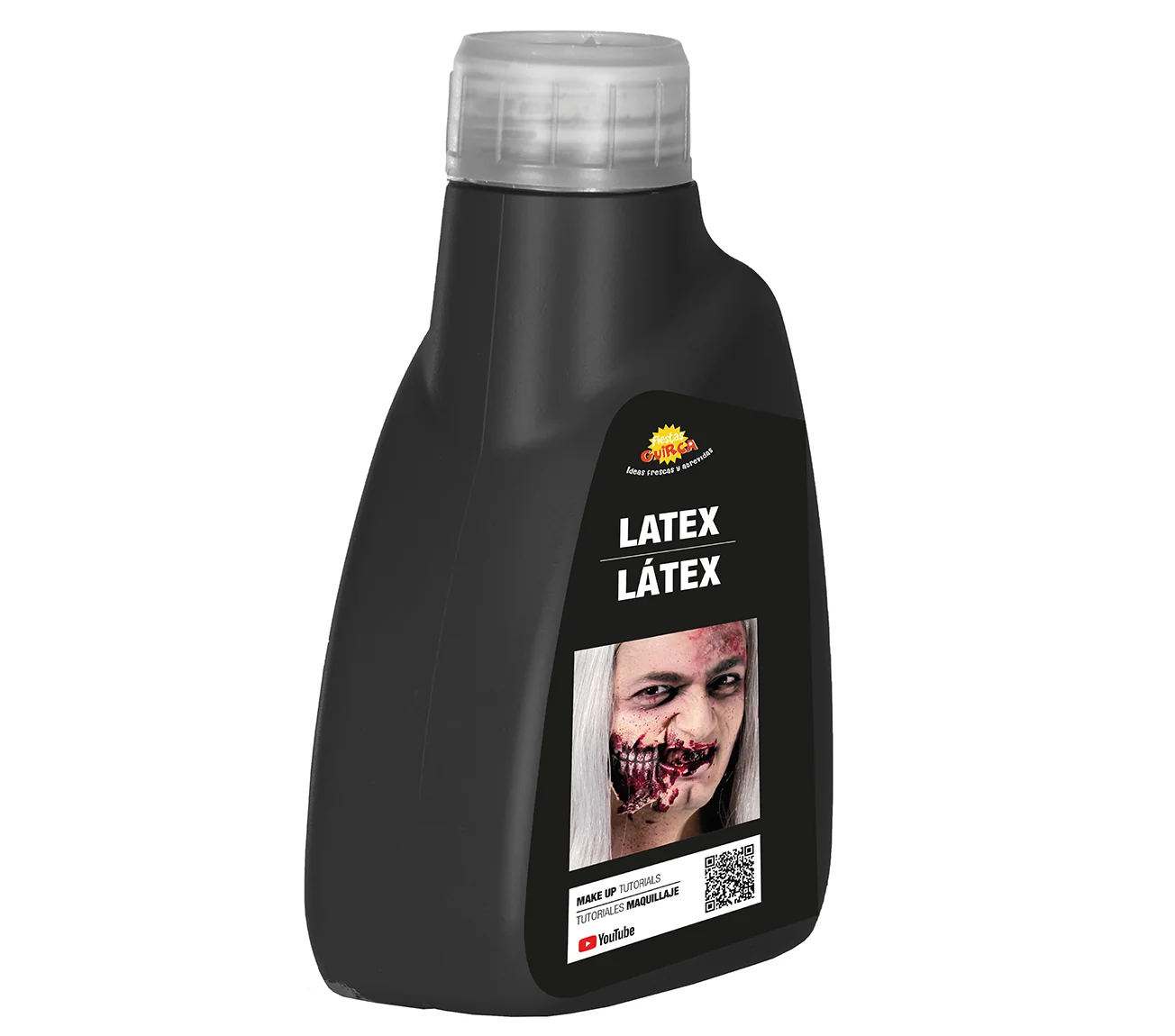 Tekutý latex na tvár biely 500ml