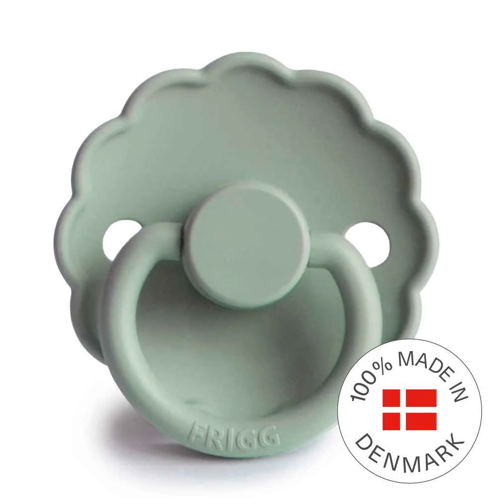 FRIGG Daisy silikónový cumlík Sage 0-6m 1 ks 1×1 ks, silikónový cumlík