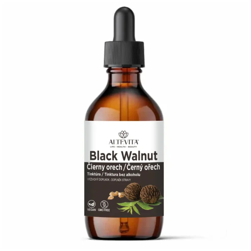 BLACK WALNUT – ČIERNY ORECH Tinktúra bez alkoholu 100ml