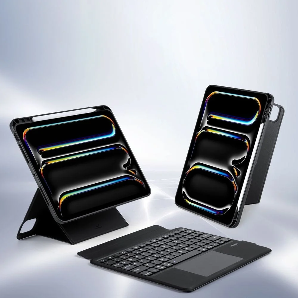Dux Ducis DK puzdro s klávesnicou na iPad Pro 11'' 2024, čierne