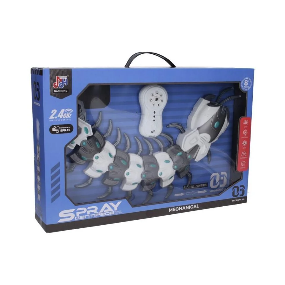 Húsenica dymiaca RC na diaľkové ovládanie 53 cm