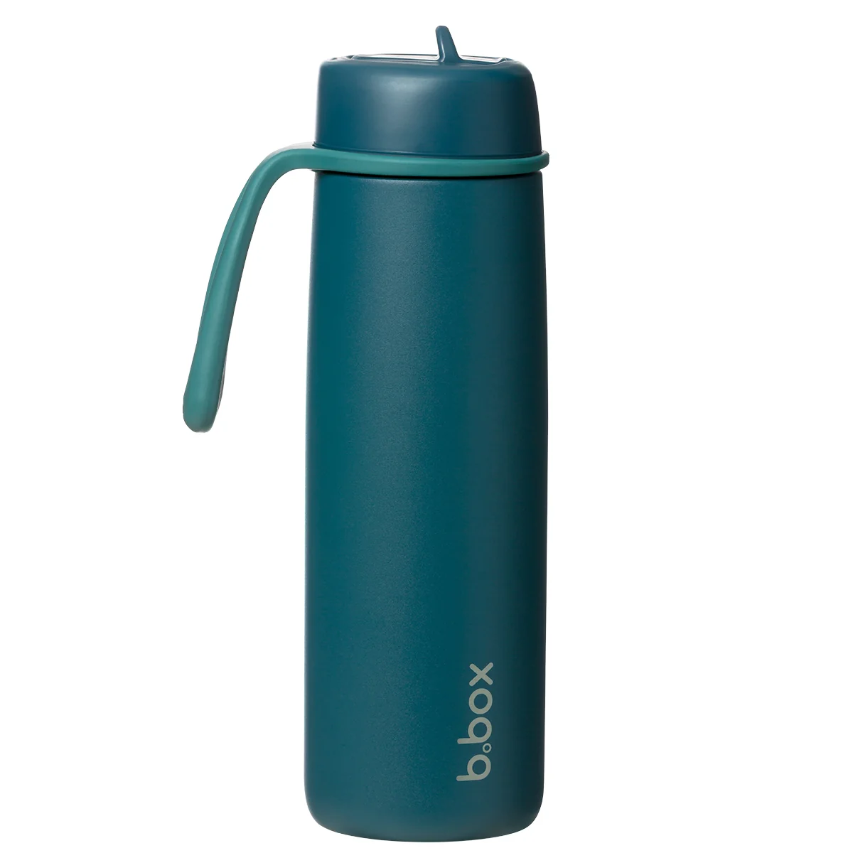 Nerezová termofľaša so slamkou 690 ml sea glass