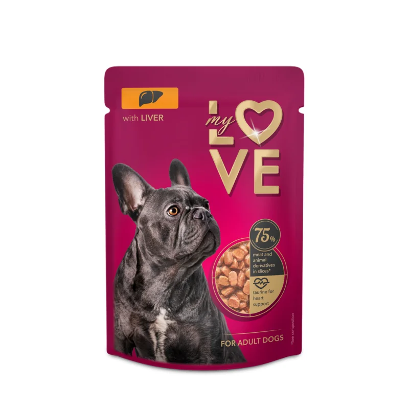 My Love kapsička pre psov s pečeňou 100 g (3296)