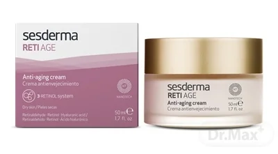 sesderma RETI AGE Anti-aging krém 1×50 ml, pleťový krém proti starnutiu pleti určený na suchú pokožku