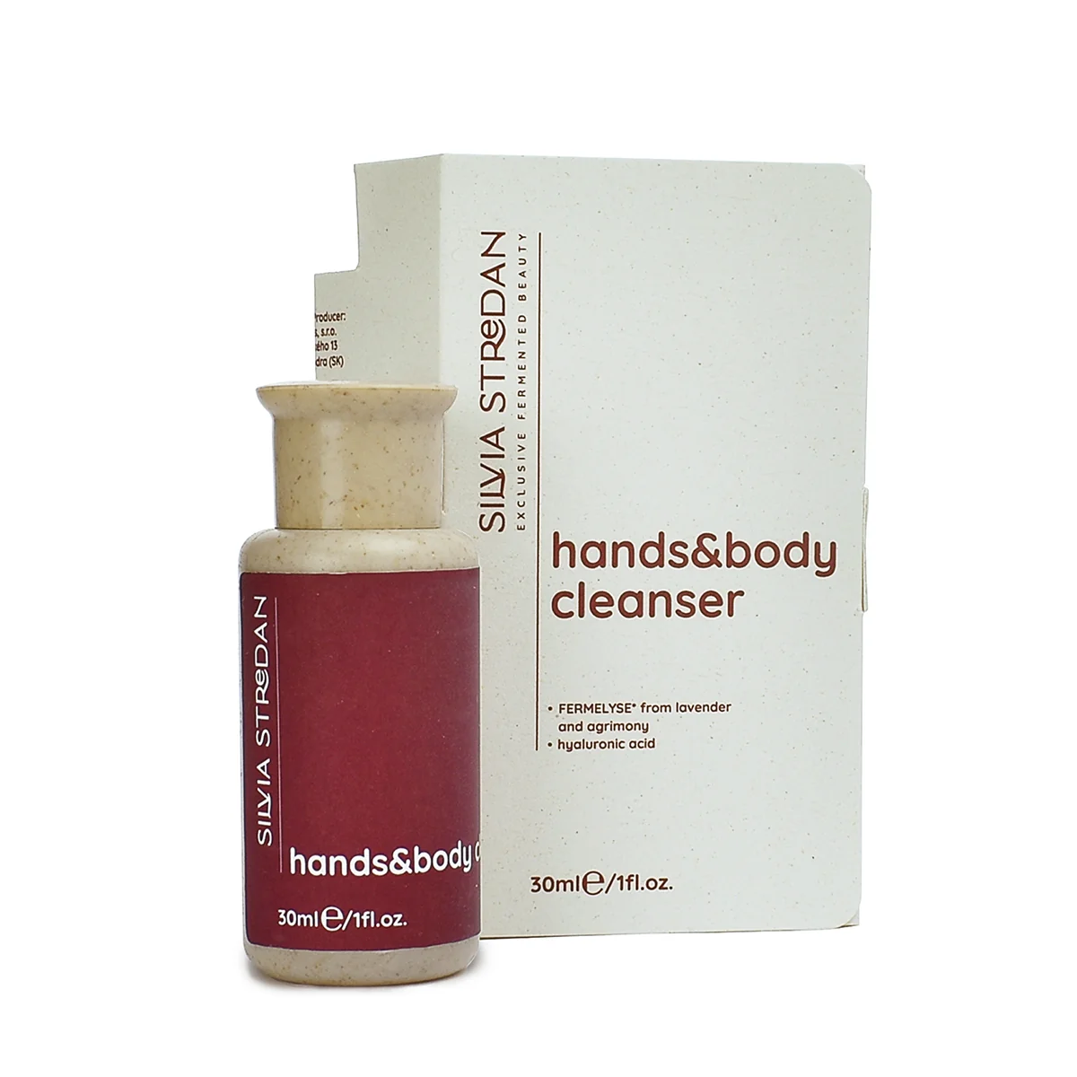 Čistiaci gél, ruky&telo; cestovné balenie, 30ml - exkluzívna beauty-fermentovaná kozmetika, slovenský výrobok